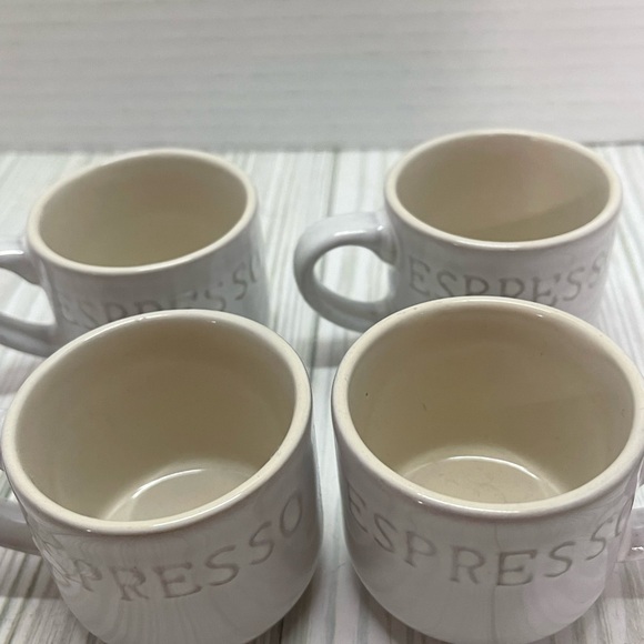 Set of 4 Belle Maison Expresso cups - Picture 2 of 5